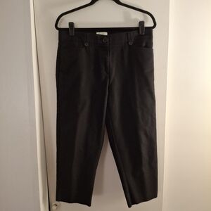 Kim Rogers Women's Black Cropped Pants